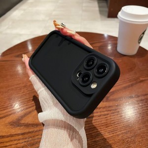 قاب گوشی ساده سولید مشکی ایفون iphone 15pro
