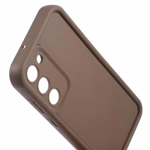 قاب گوشی طرح سولید رنگ نسکافه ای مناسب برای سامسونگ Galaxy A36