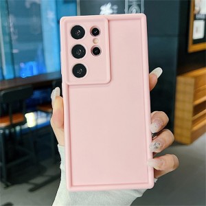 قاب گوشی ساده سولید صورتی  redmi 13c 4G