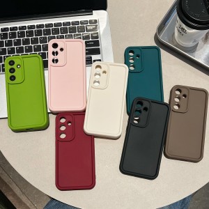 قاب گوشی ساده سولید زرشکی redmi 13c 4G