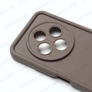 قاب گوشی طرح سولید رنگ نسکافه ای مناسب برای شیائومی Xiaomi Redmi 14c