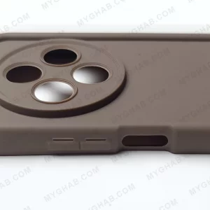 قاب گوشی طرح سولید رنگ نسکافه ای مناسب برای شیائومی Xiaomi Redmi 14c