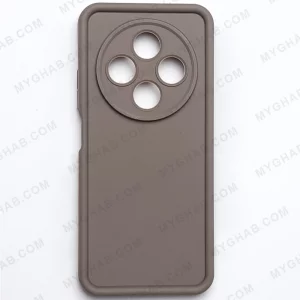 قاب گوشی طرح سولید رنگ نسکافه ای مناسب برای شیائومی Xiaomi Redmi 14c