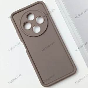 قاب گوشی طرح سولید رنگ نسکافه ای مناسب برای شیائومی Xiaomi Redmi 14c