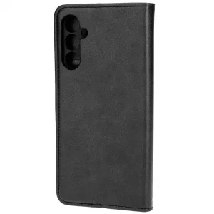 کیف گوشی Samsung Galaxy A56 مدل لپتاپی رنگ مشکی (محافظ لنز دار)