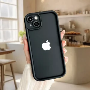 قاب گوشی ساده سولید مشکی ایفون iphone 13