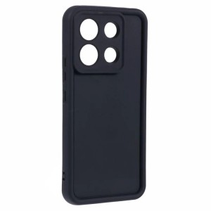 قاب گوشی ساده سولید مشکی شیائومی redmi Note 13 4G