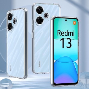 قاب گوشی ژله ای شفاف مناسب برای شیائومی Redmi 14c