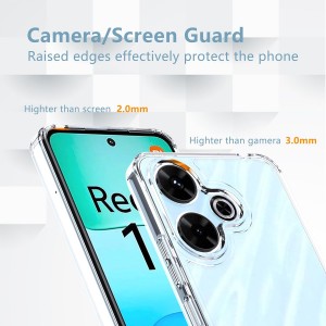 قاب گوشی ژله ای شفاف مناسب برای شیائومی Redmi 14c