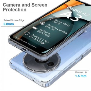 قاب گوشی ژله ای شفاف مناسب برای شیائومی Redmi 13 4G