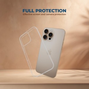 قاب گوشی ژله ای شفاف مناسب برای اپل Iphone 16