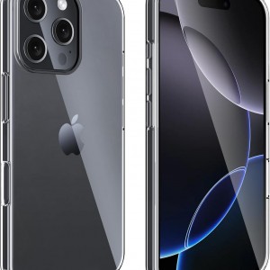 قاب گوشی ژله ای شفاف مناسب برای اپل Iphone 16