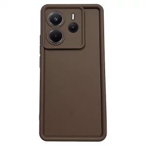 قاب گوشی ساده سولید مشکی شیائومی Redmi Note 14 4G
