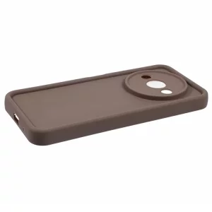 قاب گوشی ساده سولید مشکی شیائومی Redmi Note 14 4G رنگ نسکافه ای