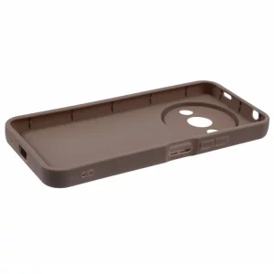 قاب گوشی ساده سولید مشکی شیائومی Redmi Note 14 4G رنگ نسکافه ای