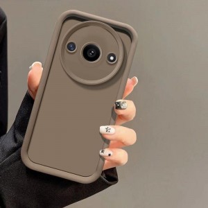 قاب گوشی ساده سولید مشکی شیائومی Redmi Note 14 4G رنگ نسکافه ای