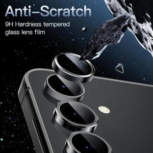 محافظ لنز دوربین Samsung Galaxy A55  مدل رینگی شیشه ای آلومینیومی
