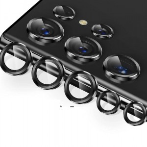 محافظ لنز دوربین Samsung Galaxy S23  مدل رینگی شیشه ای آلومینیومی