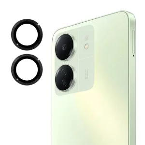 محافظ لنز دوربین  شیائومی Redmi Note 14 4G  مدل رینگی شیشه ای آلومینیومی