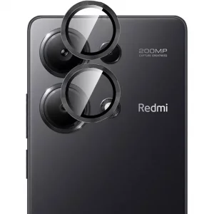 محافظ لنز دوربین  شیائومی Redmi 13C  مدل رینگی شیشه ای آلومینیومی