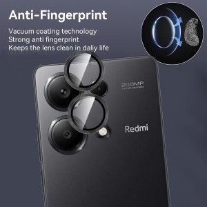 محافظ لنز دوربین  شیائومی Redmi 13C  مدل رینگی شیشه ای آلومینیومی