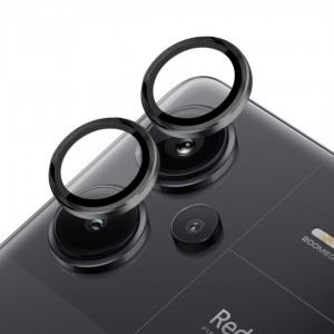 محافظ لنز دوربین  شیائومی Redmi Note 13 4G  مدل رینگی شیشه ای آلومینیومی