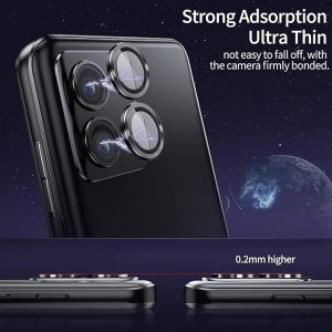 محافظ لنز دوربین  شیائومی Redmi Note 13 Pro Plus  مدل رینگی شیشه ای آلومینیومی