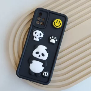 قاب گوشی سامسونگ Galaxy A51 مدل عروسکی فانتزی پاندا (محافظ لنز دار)