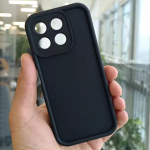 قاب گوشی آنر Honor X8A  مدل سولید رنگ مشکی