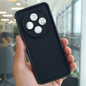 قاب گوشی طرح سولید رنگ مشکی مناسب برای شیائومی Xiaomi Redmi 14c