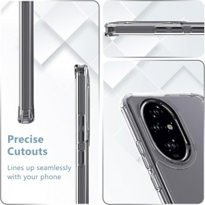 قاب گوشی آنر  Honor X8B مدل ژله ای شفاف بی رنگ