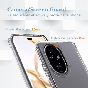 قاب گوشی آنر  Honor X8B مدل ژله ای شفاف بی رنگ