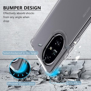 قاب گوشی آنر  Honor X8B مدل ژله ای شفاف بی رنگ