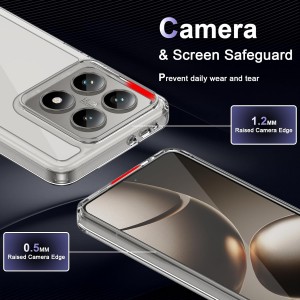 قاب گوشی شیائومی Xiaomi 14T مدل ژله ای شفاف بی رنگ