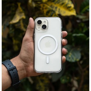 قاب گوشی اپل Iphone 16 مدل  Clear Magnetic Magsafe شفاف بی رنگ