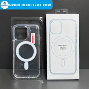 قاب گوشی اپل Iphone 16 Pro Max مدل  Clear Magnetic Magsafe شفاف بی رنگ
