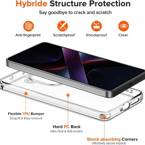 قاب گوشی سامسونگ Galaxy A16 مدل ژله ای شفاف بی رنگ