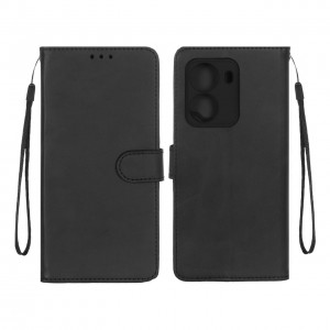 کیف گوشی پوکو Xiaomi Poco X7 Pro مدل لپتاپی مگنتی محافظ لنز دار - رنگ مشکی