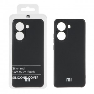 قاب گوشی مدل سیلیکونی محافظ لنز دار مناسب شیائومی پوکو Xiaomi Poco X7 Pro - رنگ مشکی