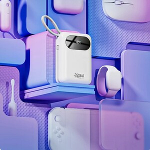 خرید پاوربانک 20000 میلی آمپر 22.5 وات راک