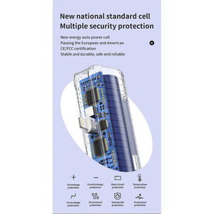 قیمت پاوربانک مینی 4800 میلی آمپر 20 وات تایپ سی راک