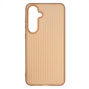 قاب ژله‌ای مدل FlexLine مناسب گوشی Samsung Galaxy S24 FE – رنگ  قهوه ای