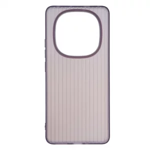 قاب ژله‌ای مدل FlexLine مناسب گوشی Xiaomi Redmi Note 14 Pro Plus  – رنگ  بنفش