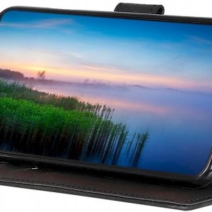 کیف گوشی پوکو Xiaomi Poco X7 Pro مدل لپتاپی مگنتی محافظ لنز دار - رنگ مشکی