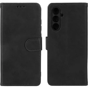 کیف گوشی Samsung Galaxy A54 مدل لپتاپی مگنتی محافظ لنز دار - رنگ مشکی
