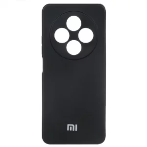 قاب گوشی مدل سیلیکونی محافظ لنز دار مناسب شیائومی نوت Xiaomi Redmi 14C - رنگ مشکی
