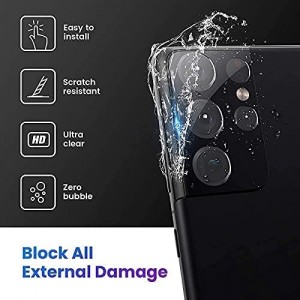 محافظ لنز دوربین پوکو Xiaomi Poco X7 Pro  مدل رینگی شیشه ای آلومینیومی
