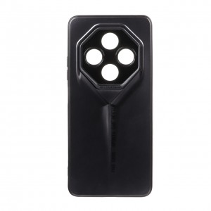 قاب گوشی Xiaomi Poco X7 Pro طرح اسپرت متالیک ضد خش و مقاوم در برابر ضربه، محافظ لنز دار - رنگ مشکی