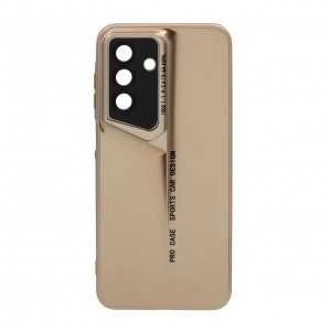 قاب گوشی Samsng Galaxy A26 طرح اسپرت متالیک ضد خش و مقاوم در برابر ضربه، محافظ لنز دار - رنگ مشکی