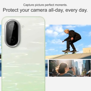 محافظ لنز دوربین پوکو Xiaomi Poco X7 Pro  مدل رینگی شیشه ای آلومینیومی